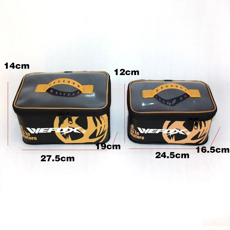 Caja de Herramientas de pesca EVA, bolsa de cebo de pesca impermeable, caja de herramientas integrada, artículos diversos de pesca en el mar, bolsa de almacenamiento de accesorios X552G - imagen 2