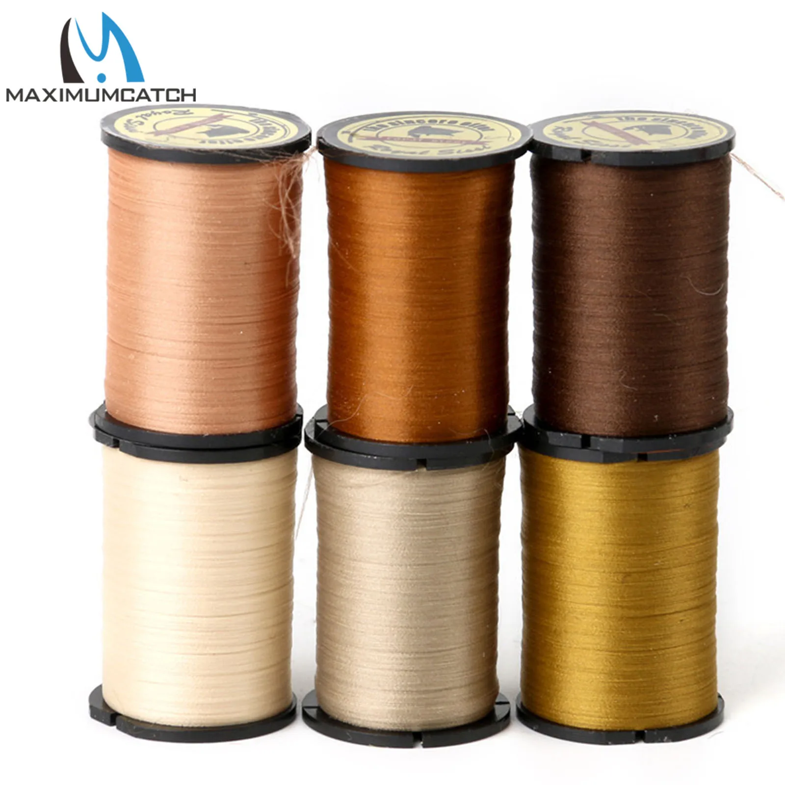 Maximumcatch-Hilo de atado de moscas 6/0 encerado ligero, filamentos de poliéster 120D, materiales de atado de moscas, 8 unidades - imagen 5