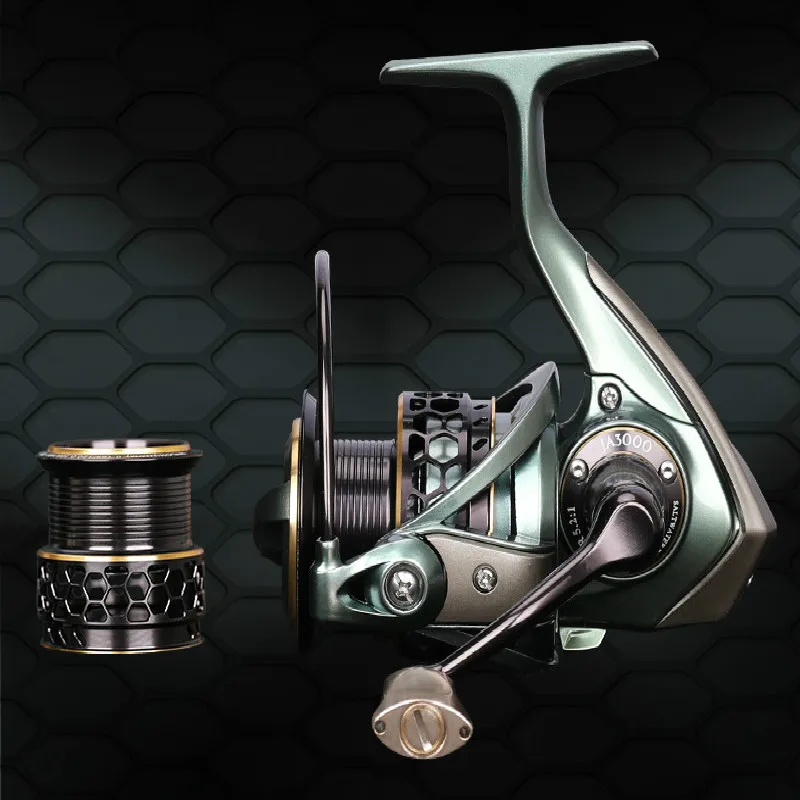 3000 rueda de Pesca Metal Super luz carrete giratorio largo de agua dulce/Mar Doble-propósito 6KG de carrete de Pesca - imagen 5