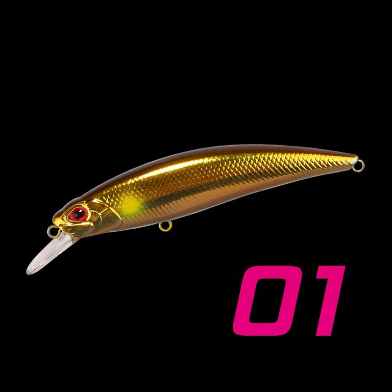 Señuelo de Pesca Wobbling de diseño japonés, 70mm, 10g, que se hunde pececillo, cebos artificiales para perca, lubina, Lucio, Tro, 1 pieza - imagen 5