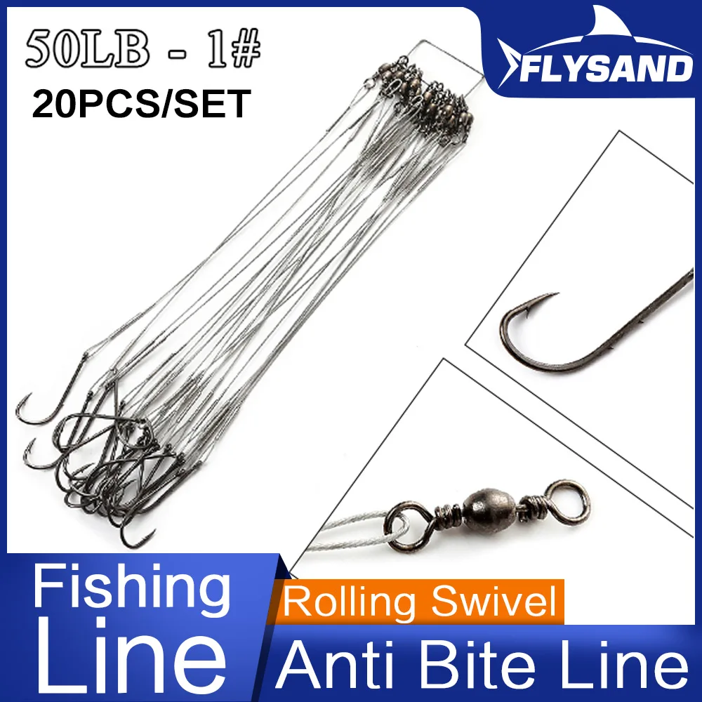 Línea Pesca FLYSAND - Vista principal del pack de 20 unidades