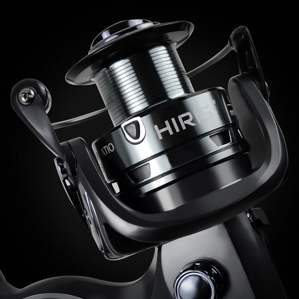 Carrete de pesca de carpa, corredor libre de cebo con carrete adicional, sistema de arrastre delantero y trasero, carrete giratorio de agua dulce - imagen 5