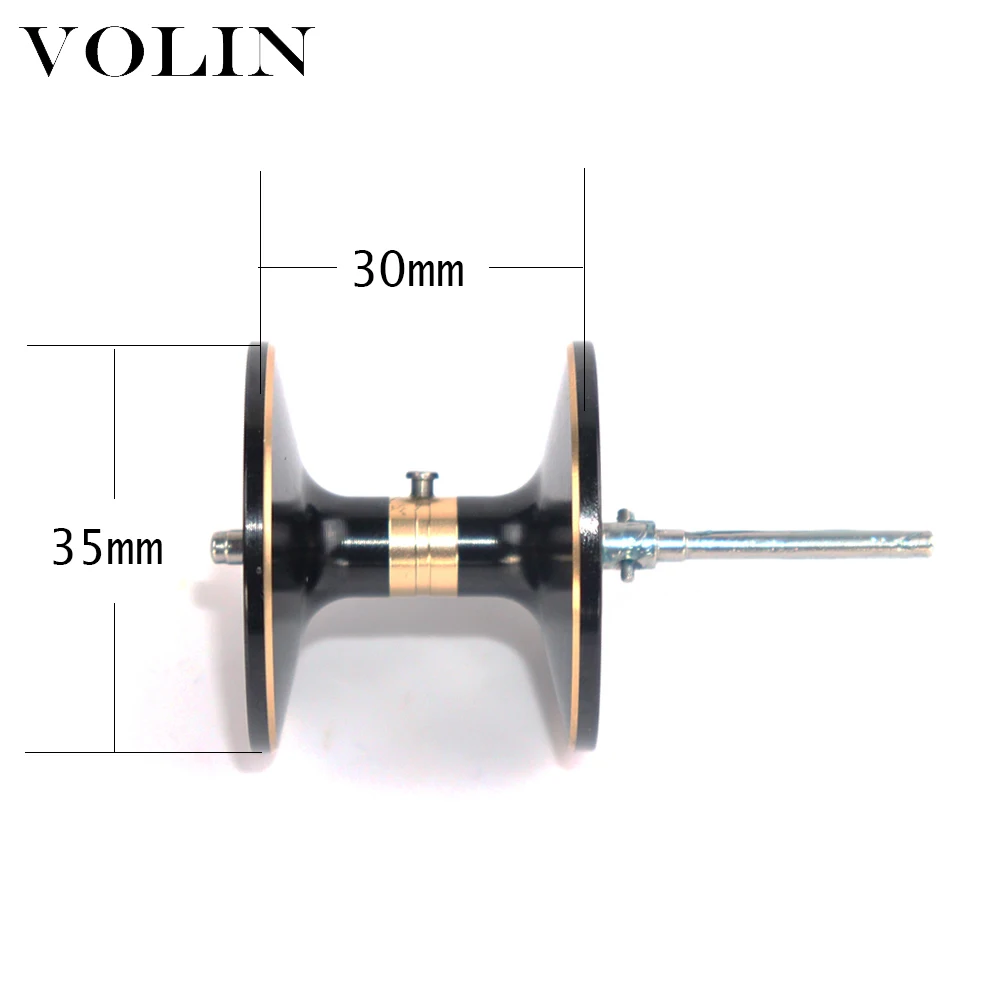 VOLIN-carrete de pesca de Baitcasting NMB BB, sistema de freno centrífugo, arrastre máximo de 12,5 KG, 10 + 1 BB, 6,3: 1, resistente al agua salada, nuevo, Japón - imagen 5