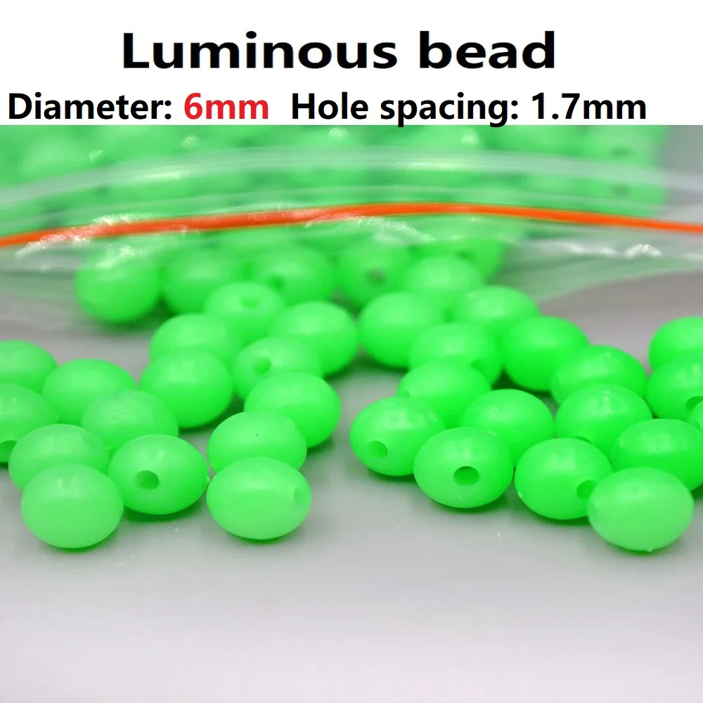 Round luminous bead