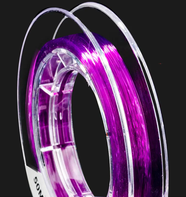 Descubra el mundo vibrante de la precisión de color púrpura con nuestro carrete duradero de alta calidad