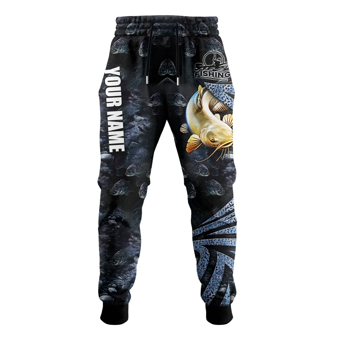 Hermosos pantalones de hombre con estampado 3D personalizado de Pike/Bass/Carp/Trout, pantalones de moda de otoño, pantalones para correr informales de otoño, CK-05 - imagen 4