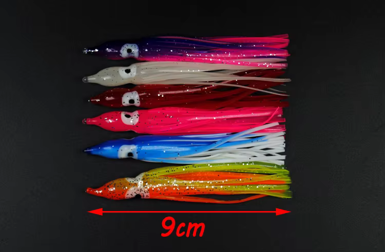 Faldas de calamar Bimoo en colores luminosos