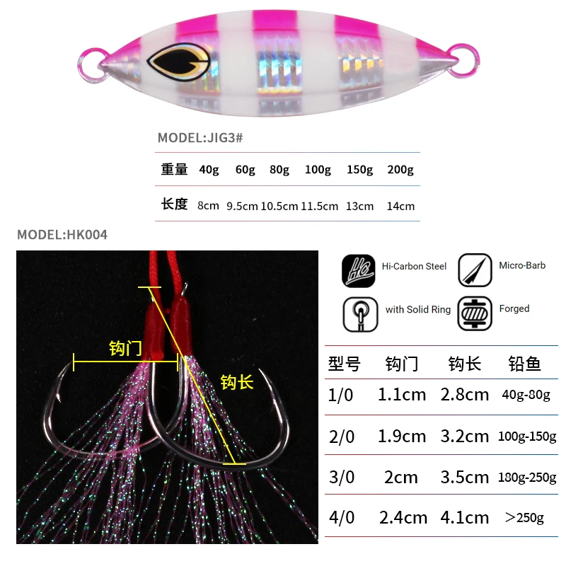 OBSESSION 40g 60g 80g Slow Sinking Flat Metal Jig Casting Spoon Off Shore Cast Jigging For Sea Bass Fishing Tackle Minnow Lure - imagen 3