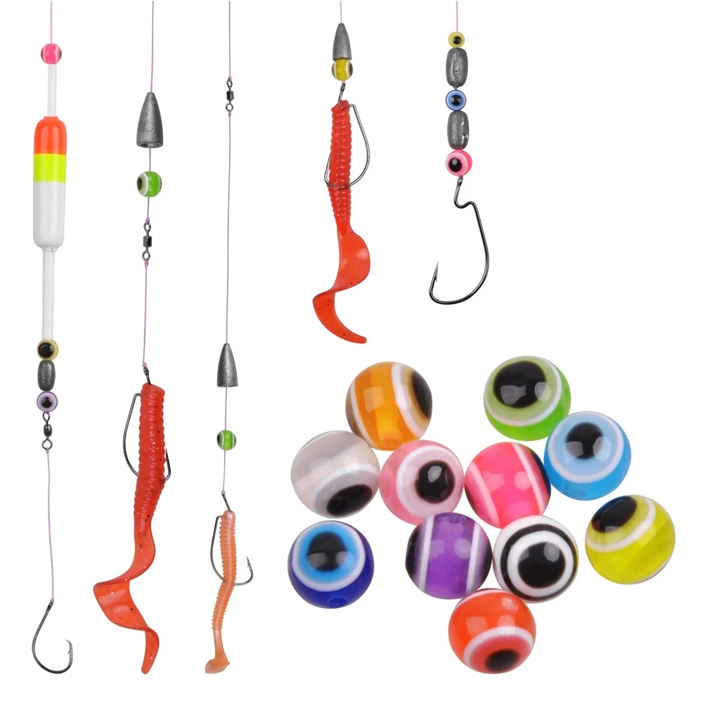 Cuentas Luminosas Ojo de Pez para Aparejos de Lubina - imagen 2