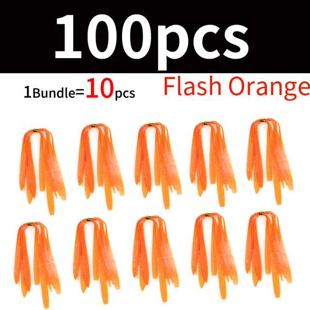 100pc flash orange