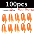 100pc flash orange