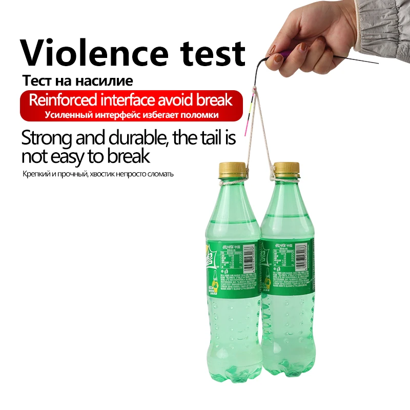 Flotadores eléctricos de pesca, 1 Juego de batería recargable, 1 frijol espacial, 1 anillo en forma de B, 1 flotador, 1 plomo y anzuelos luminosos Nano, 1 unidad - imagen 5