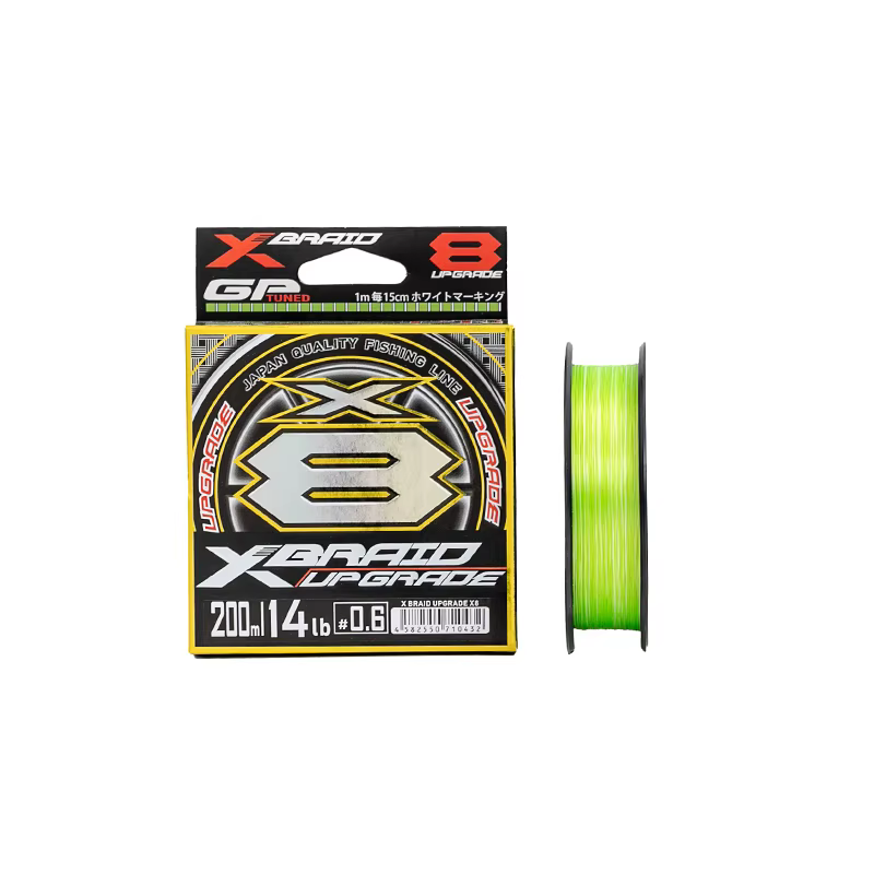 Carrete cargado con YGK X8 XBraid