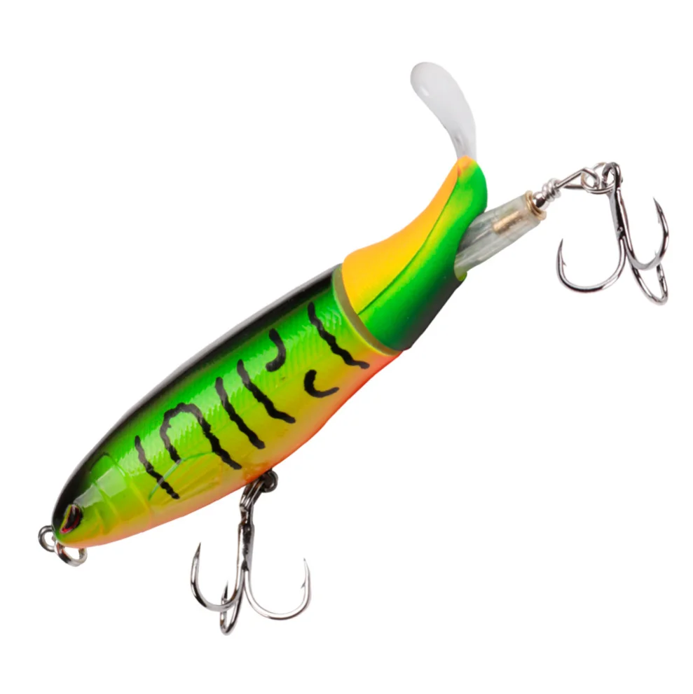 Señuelo de pesca biónico Luya, 1 unidad, 15g/35g, cebo Multi articulado flotante, hélice Vib, aparejos giratorios, juego de Wobblers para productos de Lucio