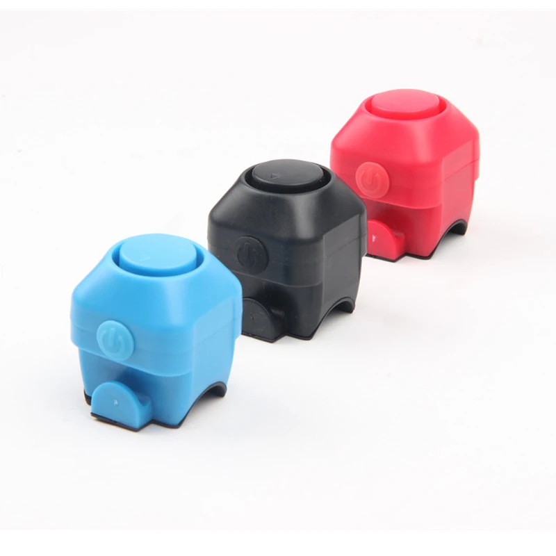 Mosodo-timbre de bicicleta eléctrica, timbre de 130dB, resistente al agua, alarma de seguridad para ciclismo, accesorios portátiles de manillar de silicona - imagen 3