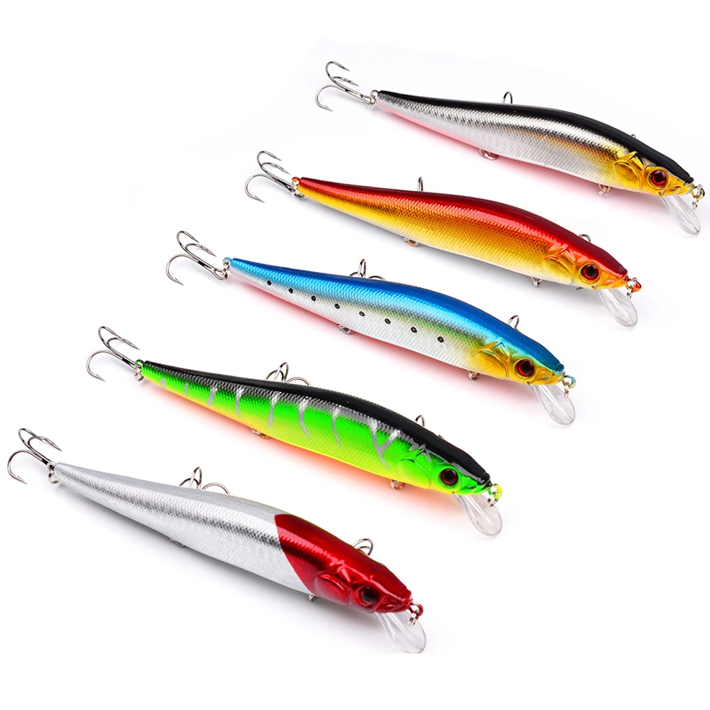 Cebo biónico de plástico para buceo profundo, cebo vibratorio de 14cm y 23g, 1 unidad