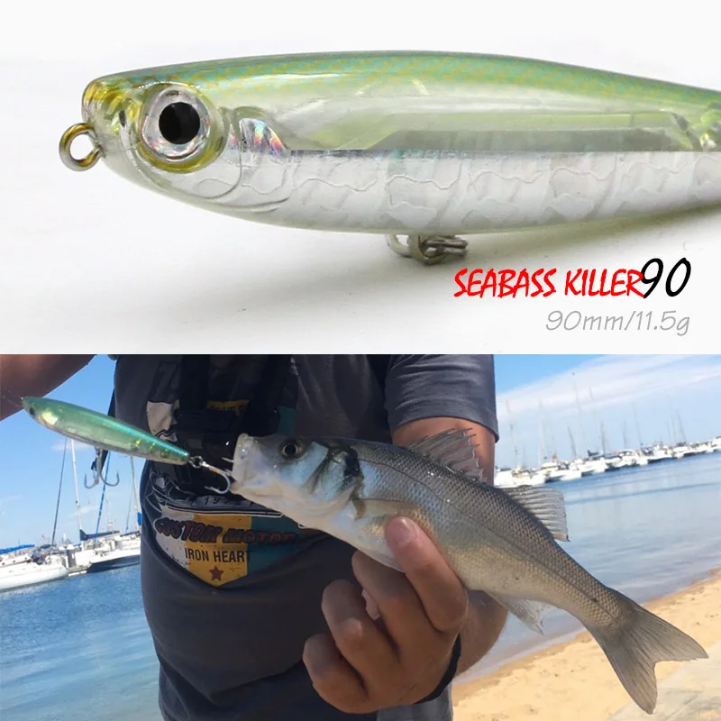 Wondershot D02 Sparrow 90mm 11,5g Señuelos de pesca cebo Artificial lápiz caliente el mejor cebo de lubina Wobblers flotantes asesino - imagen 2