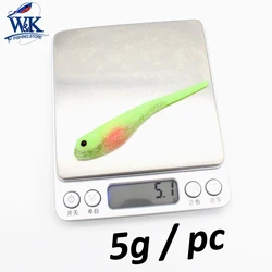 Vinilo Blando Pin Tail 9 cm para Drop-Shot