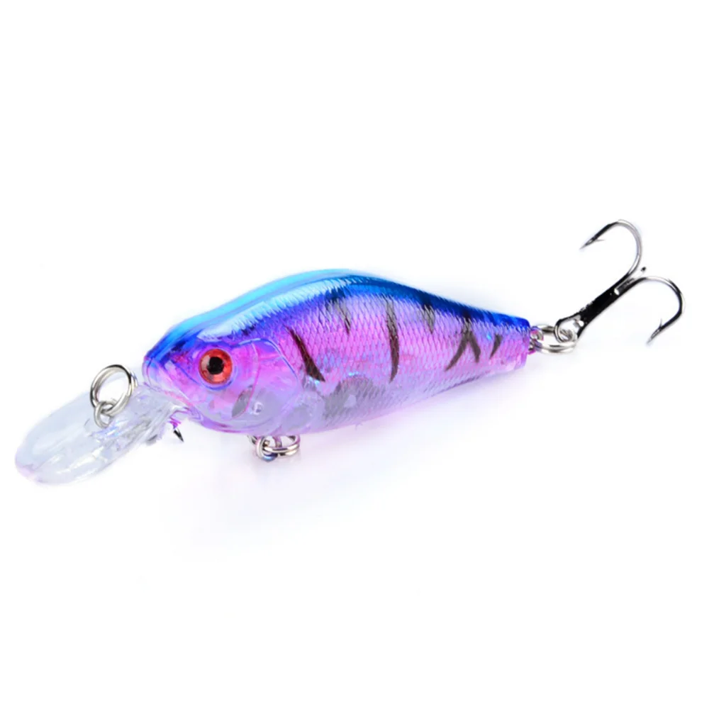 Señuelos duros de Pesca Minnow, cebo Artificial de plástico Wobbler, aparejos flotantes para carpa y lubina, 7cm, 8g, 1 ud. - imagen 3