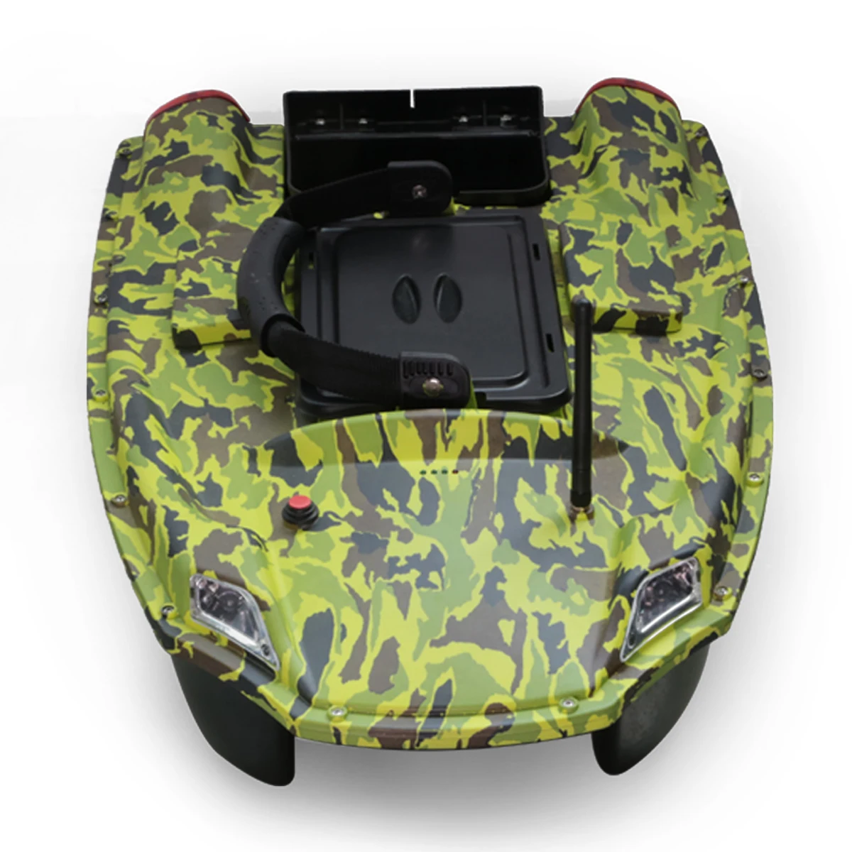 Barco de cebo de pesca inalámbrico con GPS, 500M, Sensor de Sonar LCD, buscador de peces, barco de juguete con Control remoto, 2 baterías de 10400mAh - imagen 3