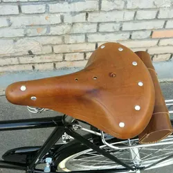 Asiento para pesca, cuero Retro 3 muelles - Reemplazo ciclismo