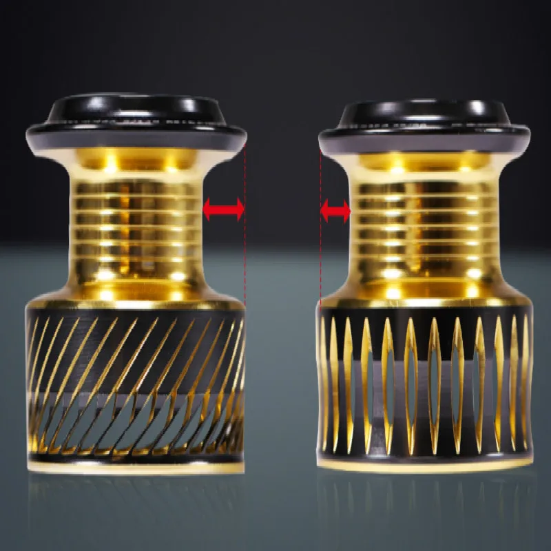 Rueda giratoria de tiro largo, caña de mar de Metal ultraligera, Micro izquierda y derecha, 12KG de fuerza de frenado, carrete de pesca 1000-4000 - imagen 4