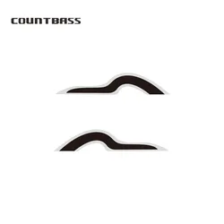 Countbass Señuelo Láser 2D con Ojos Metal para Plantillas Agua Salada