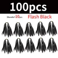 100pc flash black