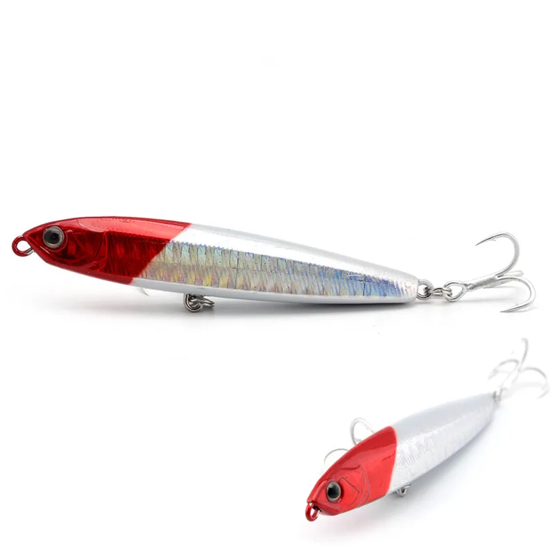 Señuelo de pesca de ataque de fundición larga, cebo duro para pececillos sumergido, 10g/14g/24g, señuelos artificiales, 1 pieza en oferta - imagen 4