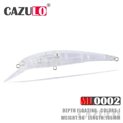 Minnow ABS Flotante – Wobbler 105mm para Carpa