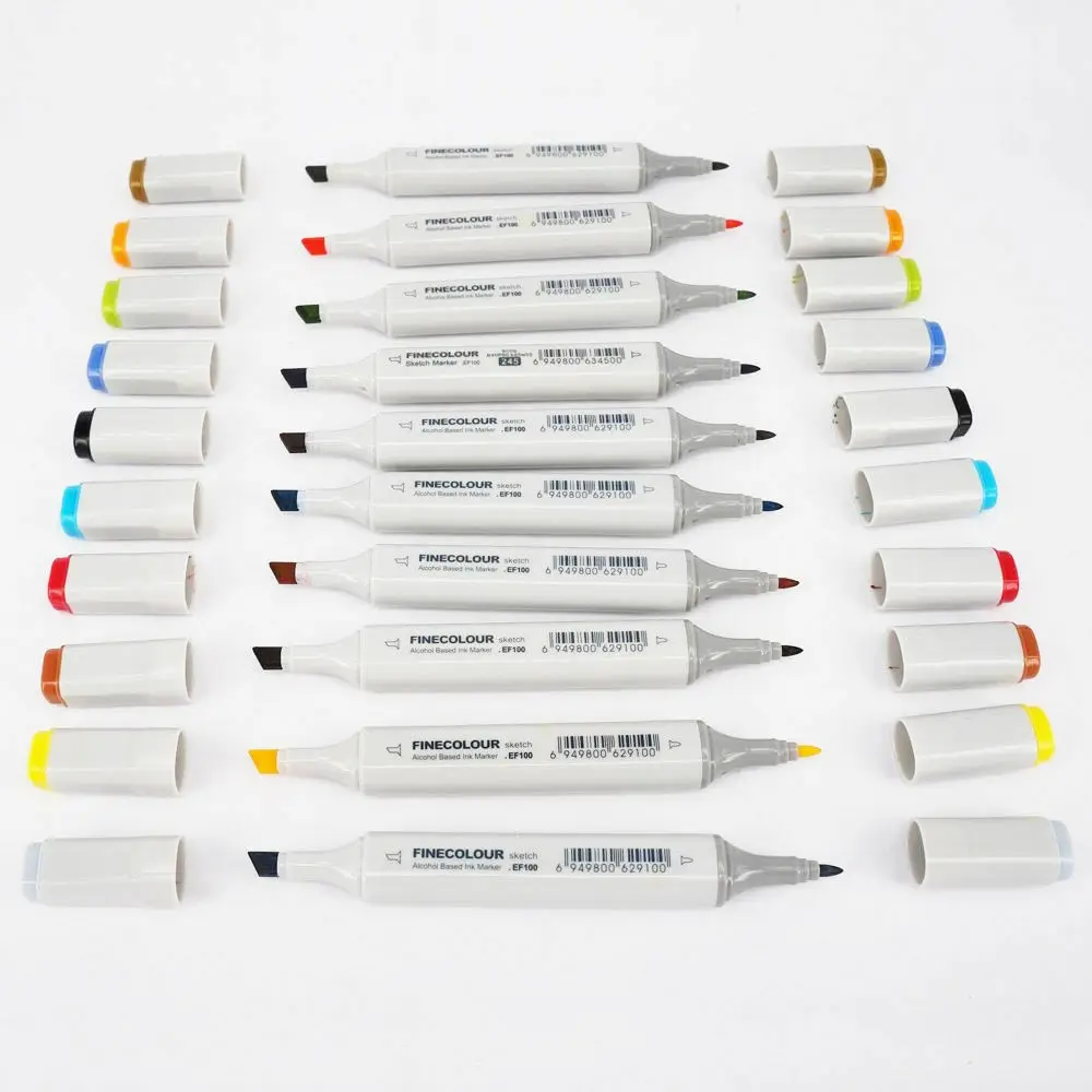 Marcadores gemelos impermeables permanentes para pesca con atado de moscas, marcador de pesca con moscas - imagen 3