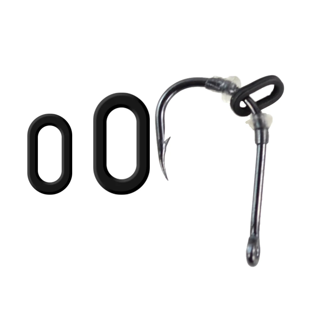 Anillas de cebo para pesca de carpa, aparejo para el pelo, accesorios para pesca de carpa, 60 unidades - imagen 5