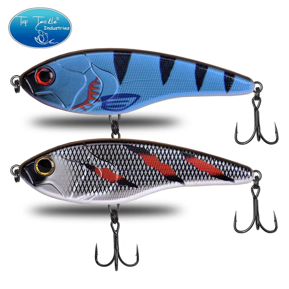 130mm 57g CF LURE 37 colores nuevos cebos Jerk calientes aparejos de señuelo de Pesca de hundimiento lento para Lucio Pesca lubina cebos jerk almiñados anzuelos de calidad - imagen 3