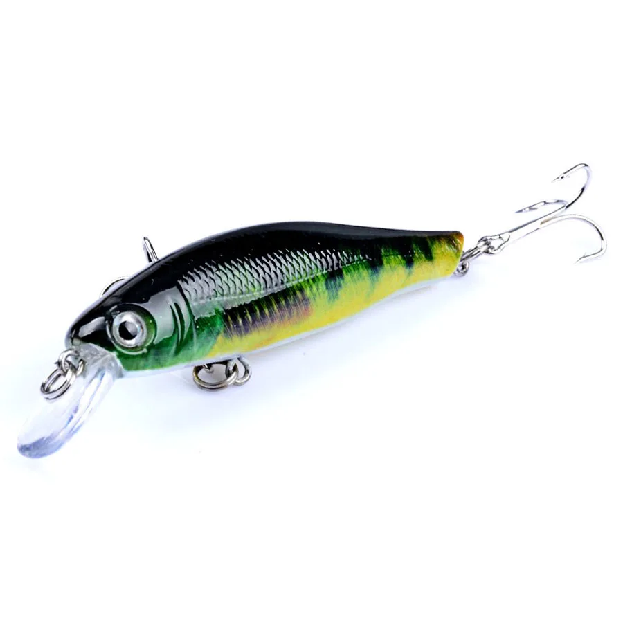 Señuelos de Pesca de carpa Minnow, cebo duro de mar, Wobblers artificiales para Lucio Crankbait, aparejos de Pesca de lubina a rayas, Swimbait, 1 piezas - imagen 3