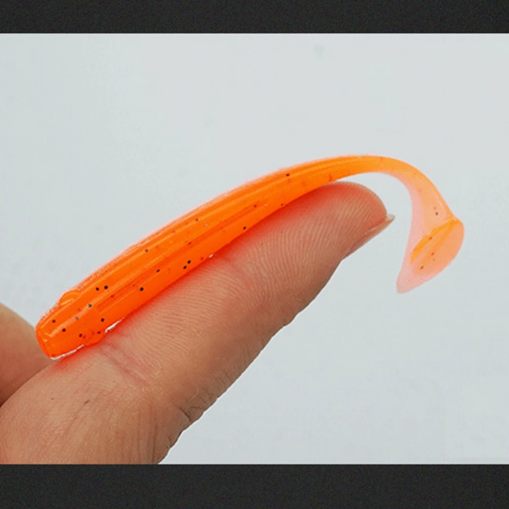 Señuelos blandos 3D-eyes Pva Swimbait Wobblers de silicona Artificial, cebo de 55mm/65mm/70mm, artículos para pesca en el mar, aparejos de pesca, 10 unidades por lote - imagen 4