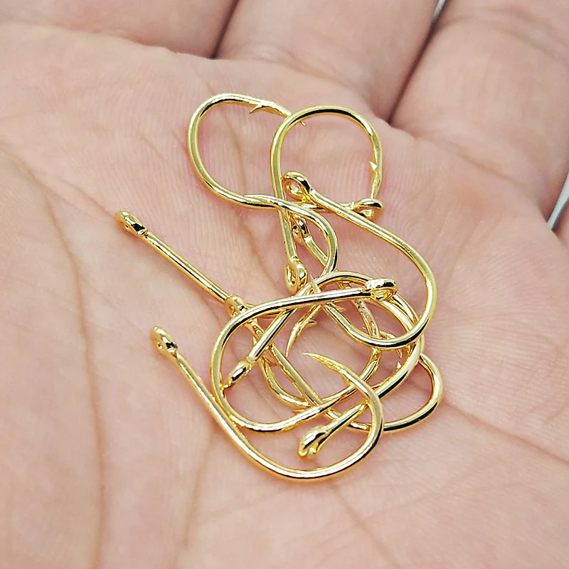 POETRYYI-anzuelos de pesca de acero al carbono, 100 unids/lote, #3/#4/#5/#6/#7/#8/#9/#10/#11/#12, con púas accesorios de pesca de carpa - imagen 3