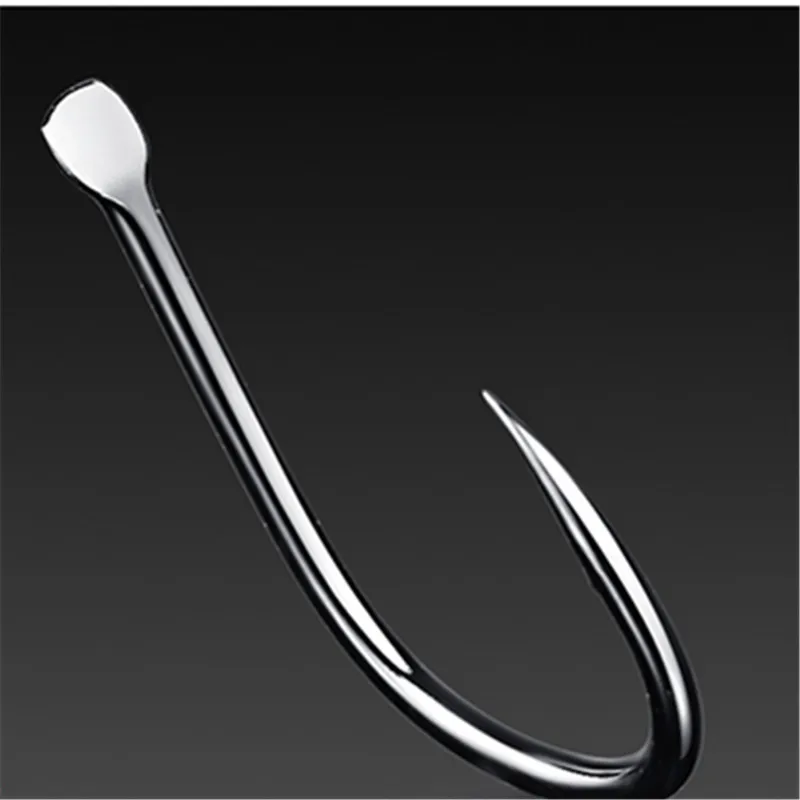 Anzuelos de pesca de acero inoxidable de alta calidad, accesorios de pesca de agua dulce, ganchos de púas, carpa, cruciano, 10 unidades por lote - imagen 3