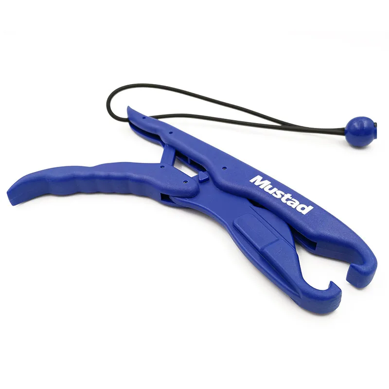 Mustad-empuñadura de pesca de plástico ABS, pinza flotante de 25cm, controlador de peces ultraligero con cuerda de retención, herramienta de señuelo de pesca - imagen 3