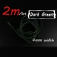 2mx4mm dark green