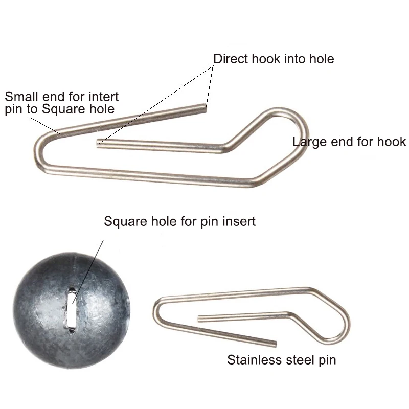 ESFISHING-cabeza de plomo de 4g, 6g, 8g, 10g, señuelo suave, anzuelo Cheburashka, plomo, Texas, aparejos de pesca, accesorios - imagen 3