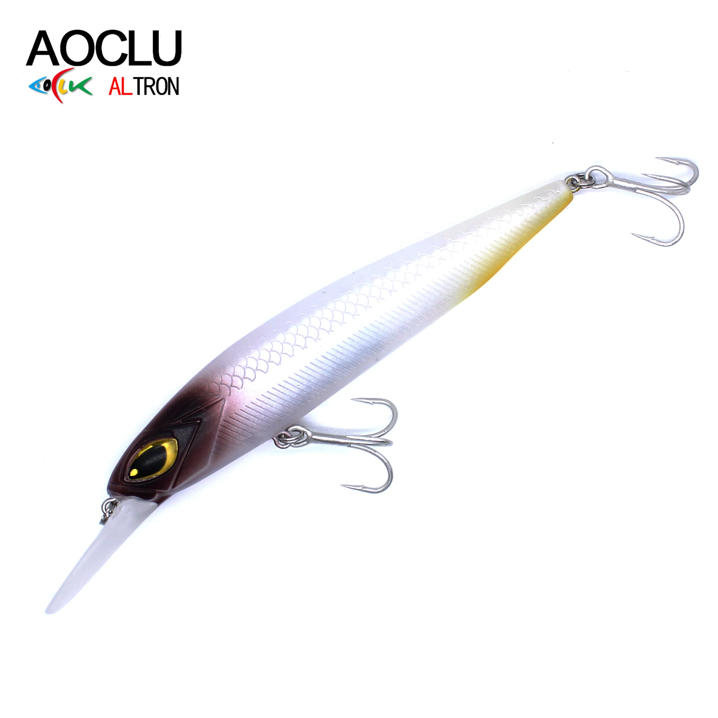 AOCLU-señuelo de pesca flotante Wwobbler, cebo duro Crank Minnow Shad, imán de transferencia de peso, caza oceánica, 140mm, 20g de profundidad, 3,2 m