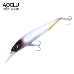 AOCLU Wobbler Crankbait duro – Imán de transferencia de peso para mar