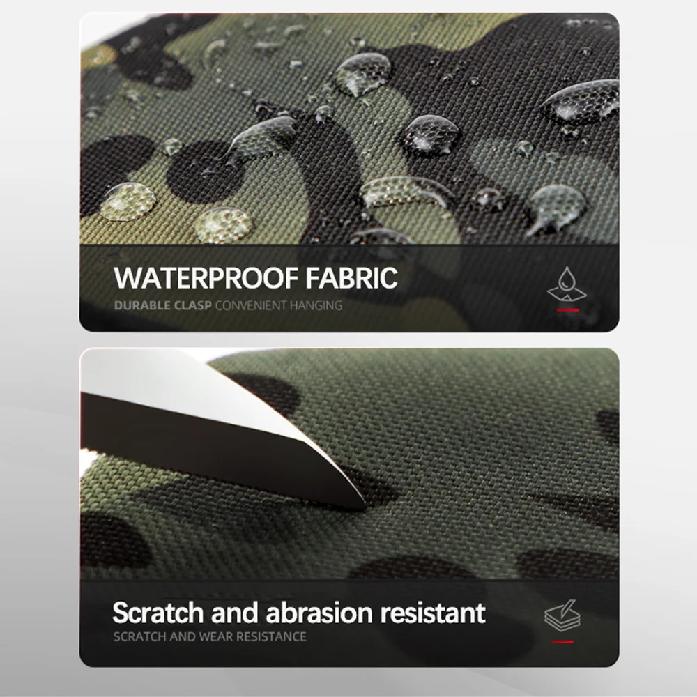 Bolso de pesca multifunción cruzado, mochila táctica impermeable, bolso de pecho deportivo para hombro al aire libre para hombres, cajas de pescado, bolsa de aparejos - imagen 5