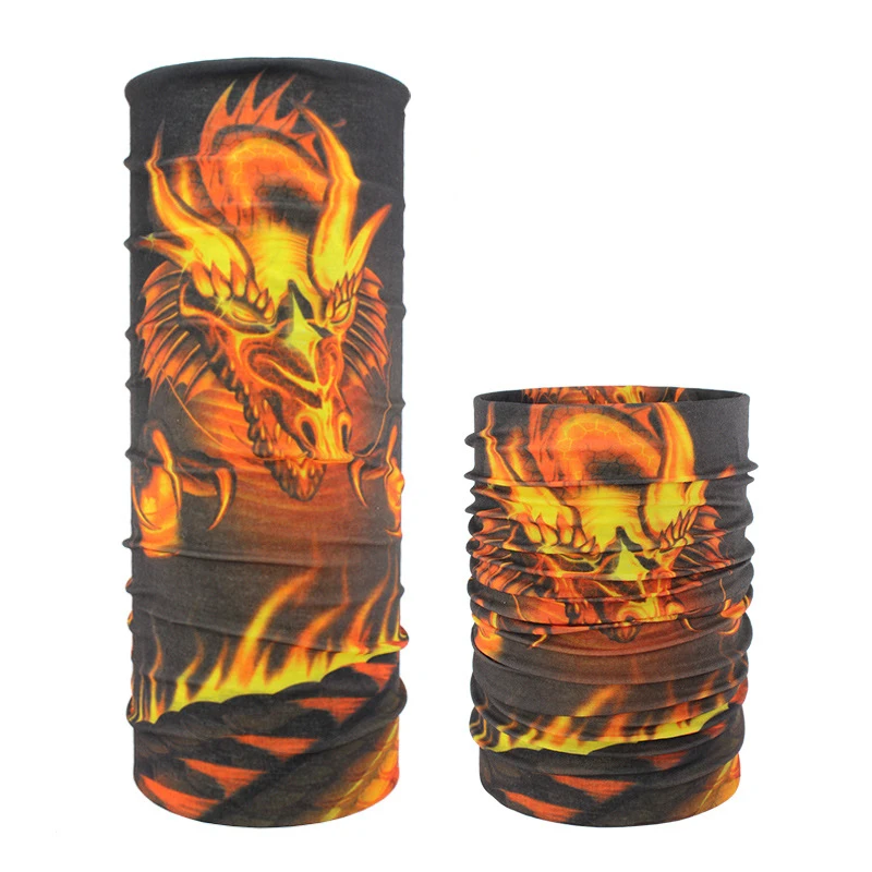 Bufanda mágica multicolor para cubrir la cabeza, banda para la cabeza a prueba de viento y rayos UV, máscara facial, caja de aparejos de pesca, suministros para deportes al aire libre, 1 ud. - imagen 5