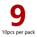9  10pcs per pack