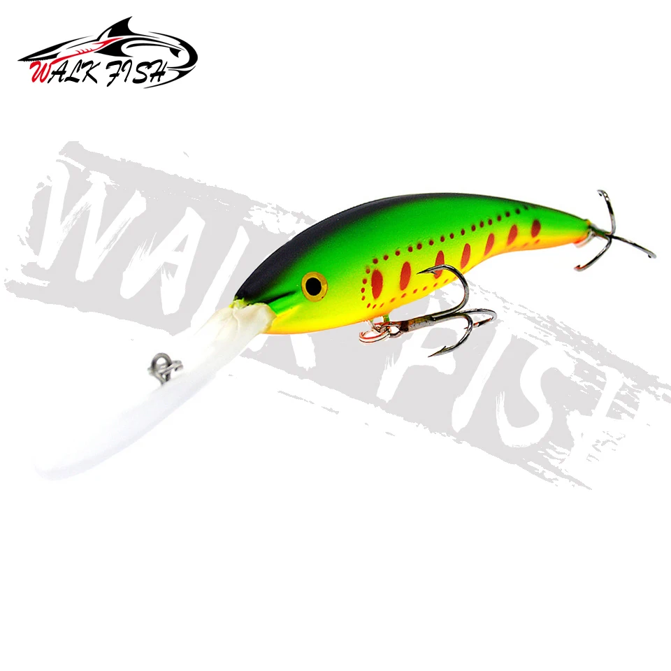 WALK FISH-señuelo de Pesca de pececillos, cebo duro para Pesca de trucha, lubina, 14g, 20g, 1 unidad - imagen 4