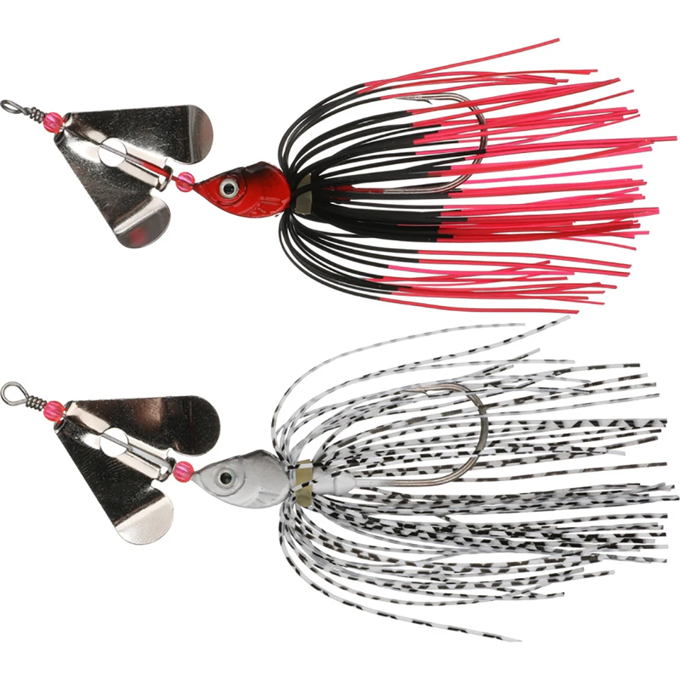 WALK FISH-señuelo de pesca giratorio de Metal, cebo duro de 90mm/14g, Wobbler, aparejo de cuchara Artificial, 1 unidad - imagen 2