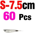 60PCS 7.5cm