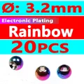 20pcs rainbow 3.2