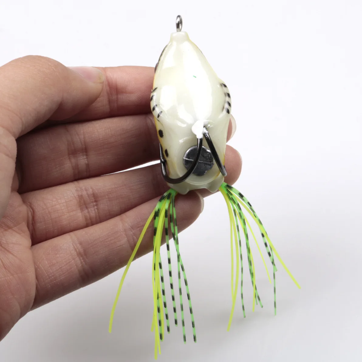 DORISEA-anzuelo de pesca doble, 7982SS, 2/0-10/0, 90 grados, Rana Rayo de acero inoxidable - imagen 5